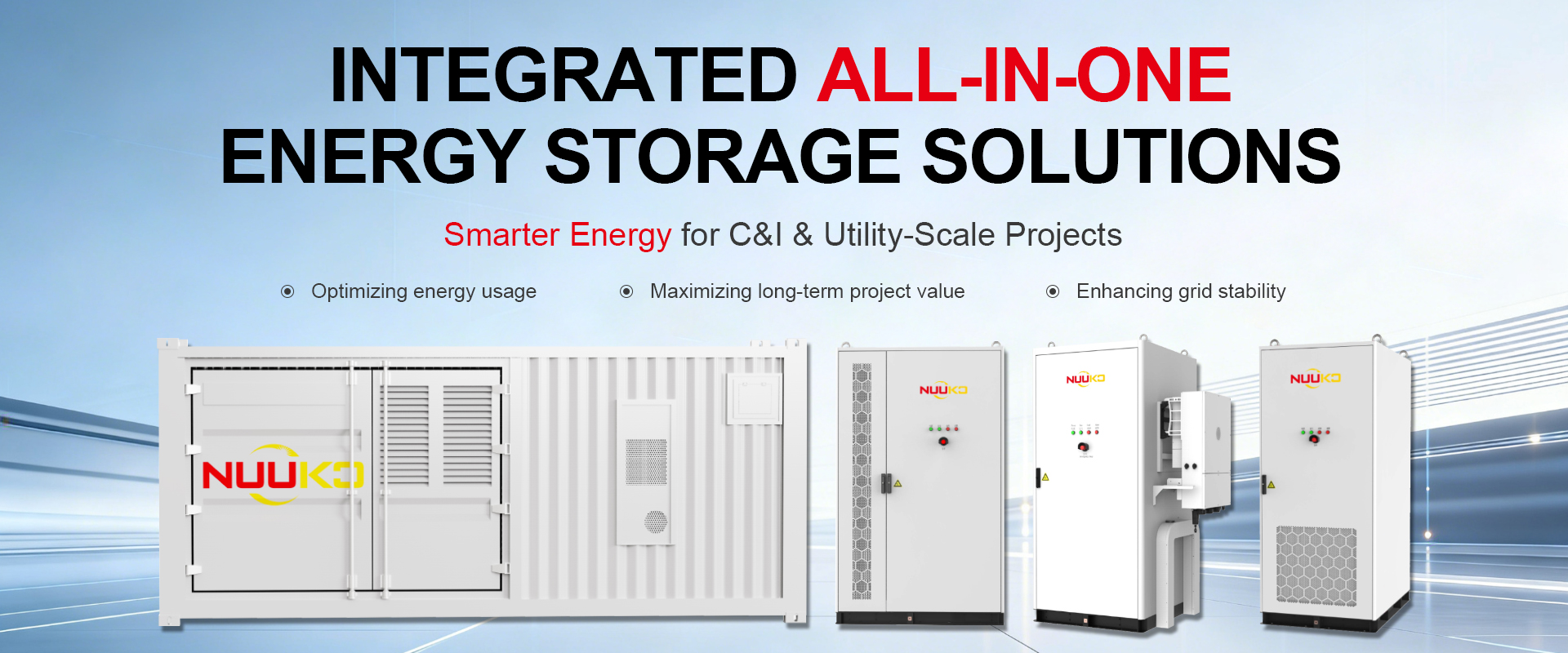 ALL-IN-ONEENERGY STORAGE SOLUTIONS