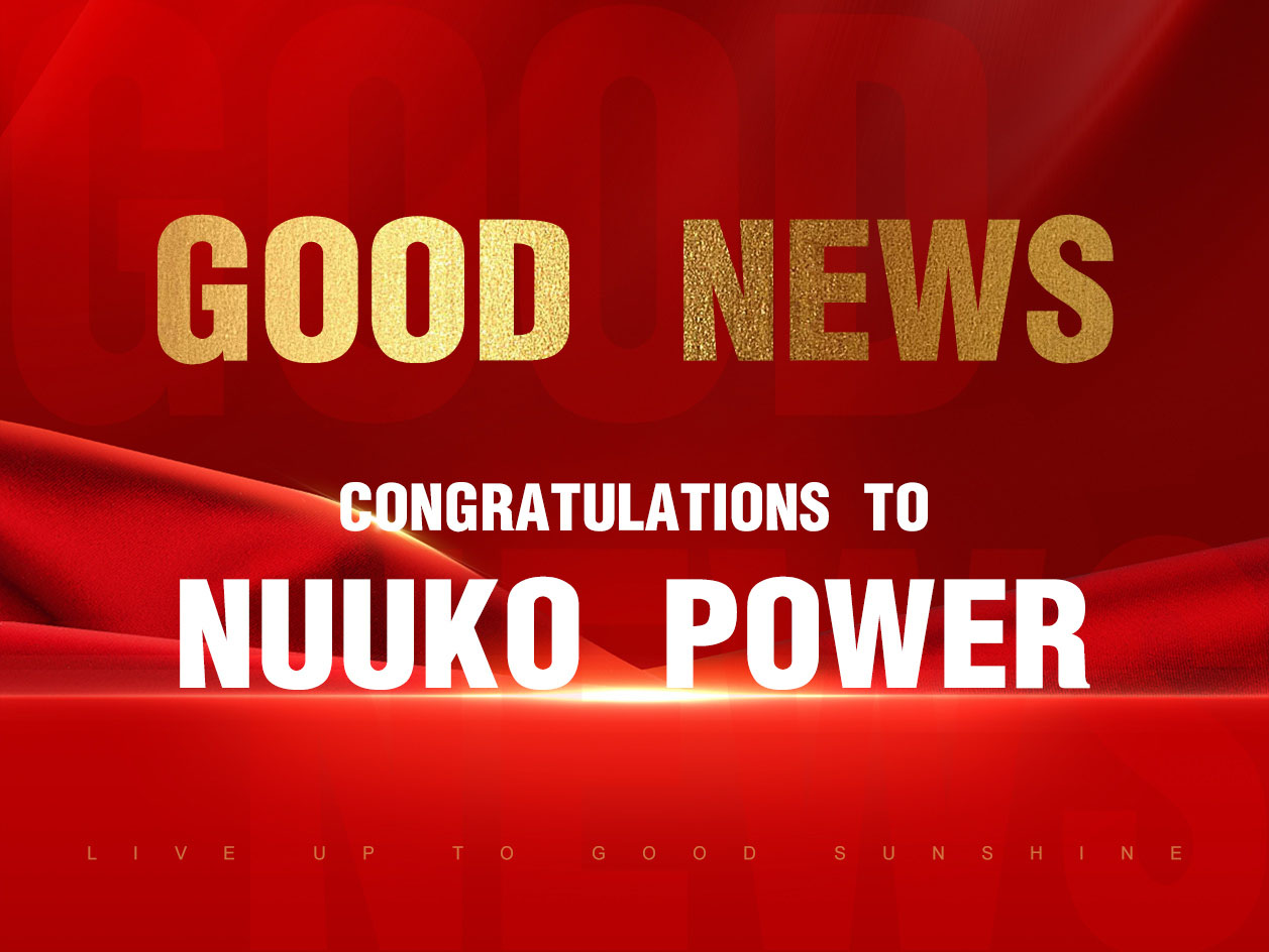 Felicitaciones a NUUKO POWER por ganar el premio entre las 10 mejores empresas de comercio electrónico transfronterizo en la provincia de Anhui